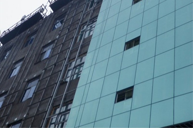 沈陽建筑幕墻工程玻璃加固:按標準設計方案提高幕墻玻璃防墜方法
